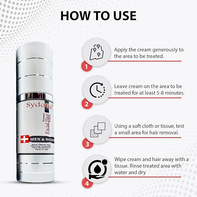 Sydonic Hair Removal Cream For Men and Women